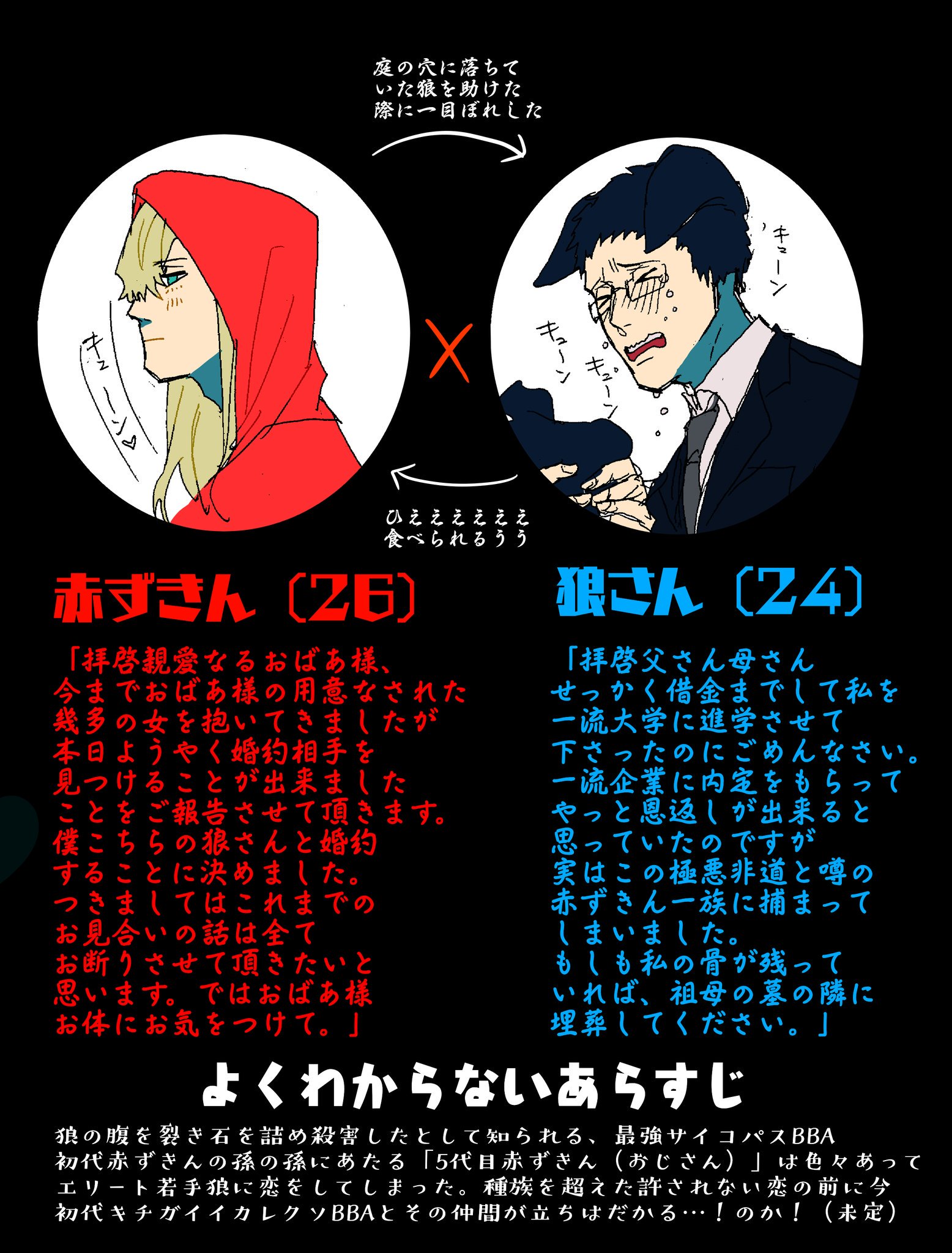 さくしゃ2 に 創作bl赤ずきん 初代キチガイイカレクソババアとの壮絶な戦いめっちゃ気になる さくしゃ2 に 創作bl赤ずきん 初代キチガイイカレクソババアとの壮絶な戦いめっちゃ気になる