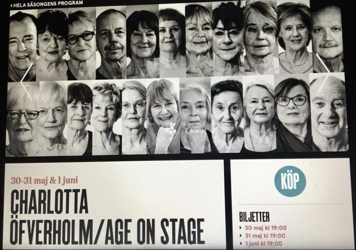 After 2 weeks of working on the new project STORIES- A Life Cabaret, we’re humbled by these f...ing incredibly brave people. LOOK OUT for our shows at Dansens Hus May 30, 31 and June 1 st! Photo: Fabian Kriese #ageonstage #jusdelavie