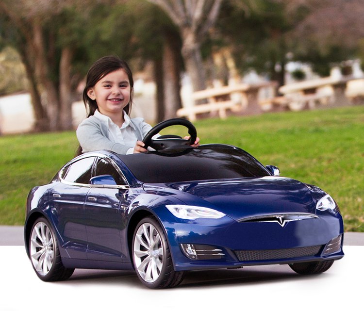 TheCBFund's tweet image. Kids electric Tesla donated to the CBF christianblandford.com/2017/12/16/kid…