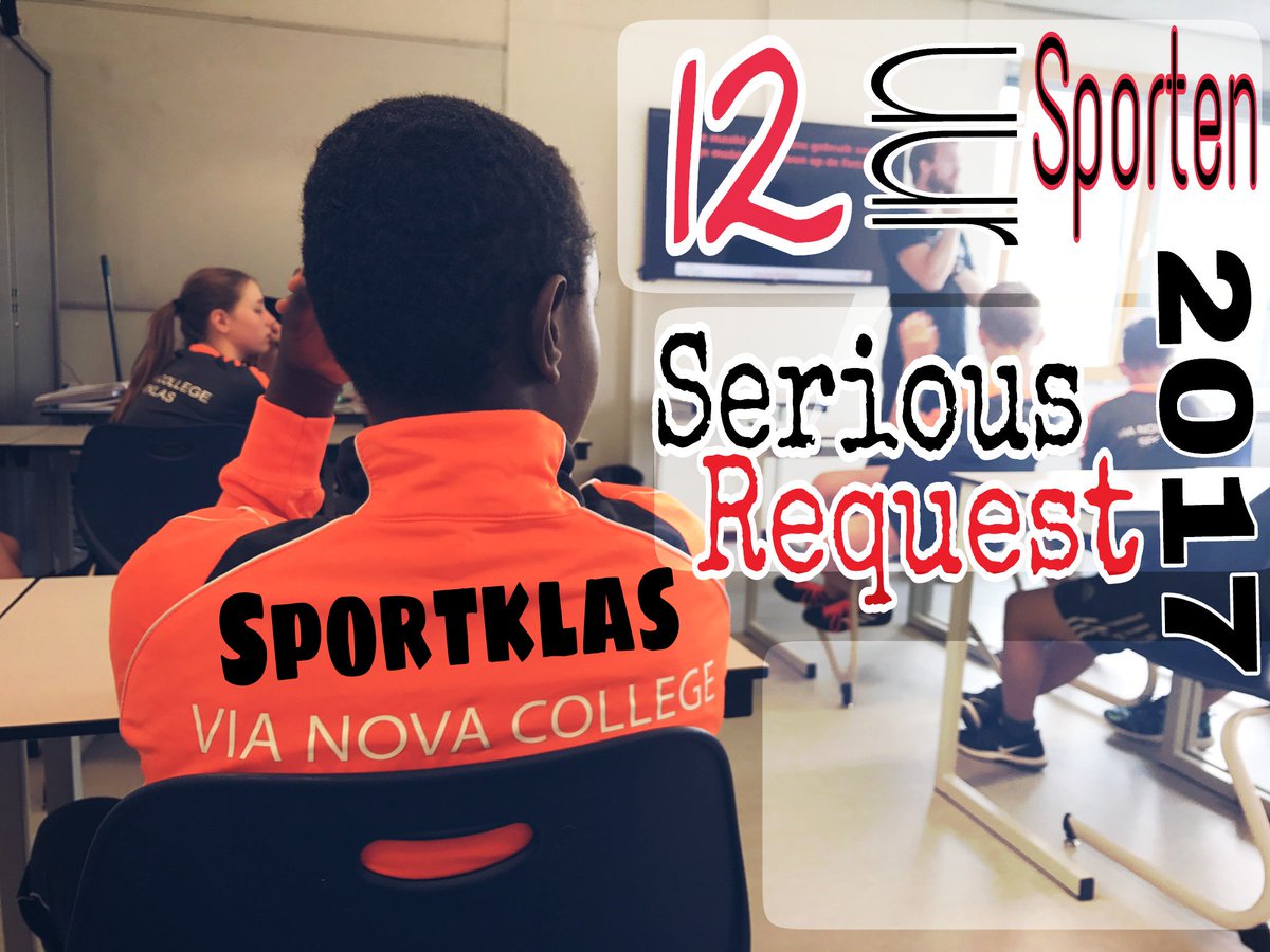 marjan_aka_wieb's tweet photo. @SeriousRequest @3FM Wij @vianova_college @leidscherijn steunen wederom deze actie! #12uursporten #sportklas #jijdoettochookmee? #21december2017 @NUOVO030 https://t.co/PRAIlLzGa3