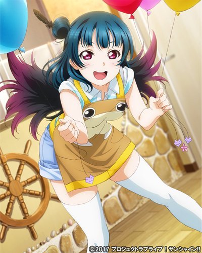 Riri-mama: Not afraid of Shiitake anymore♡

Yoha-mama: Give me a balloon of Little demon♡

@MusicaILily <a href="/dxleramentum/">Yoshiko Sakurauchi</a>