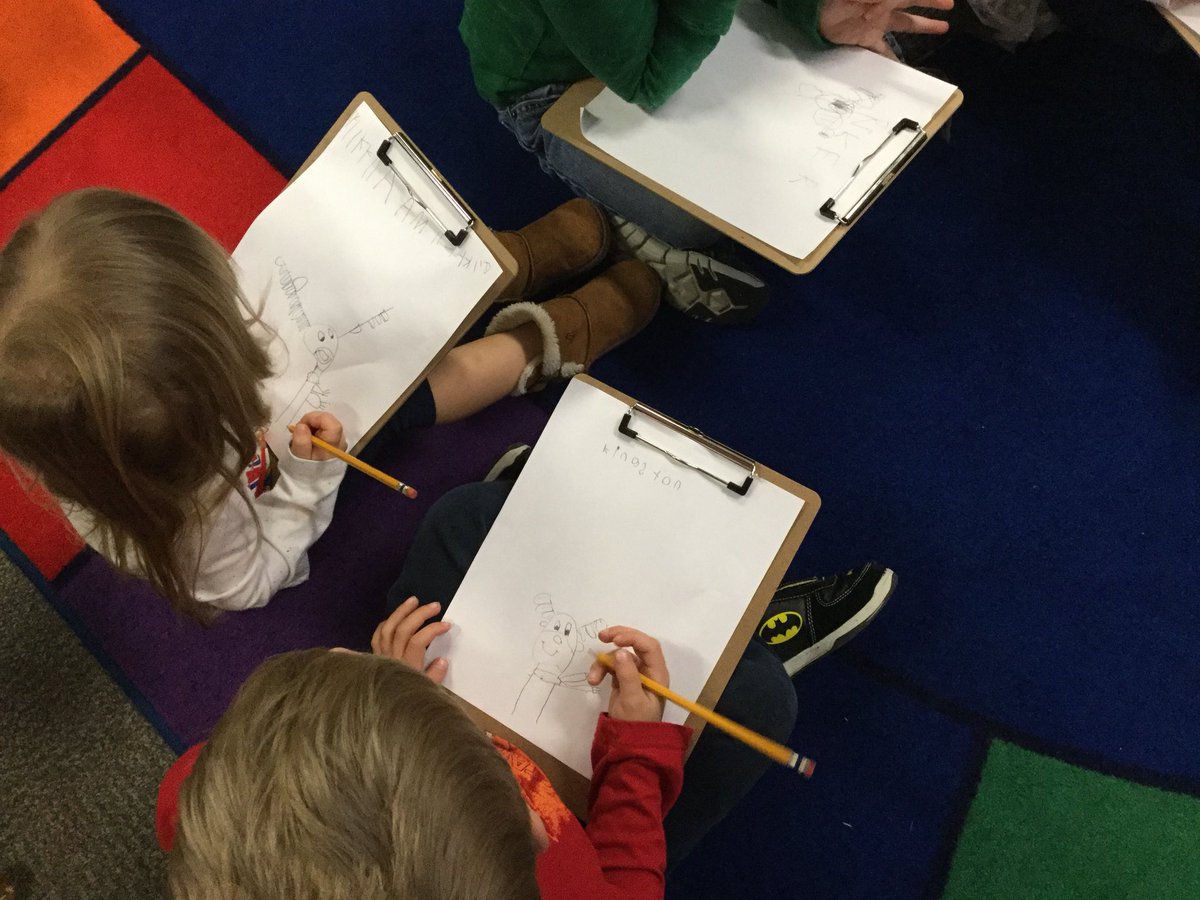 NSLittleMillers's tweet photo. Little Millers @HDHawks developing their skills with a reindeer directed drawing activity.
#finemotorcoordination #receptivecommunication #attentionandpersistence #spatialrelationships https://t.co/57IOjJLjmt