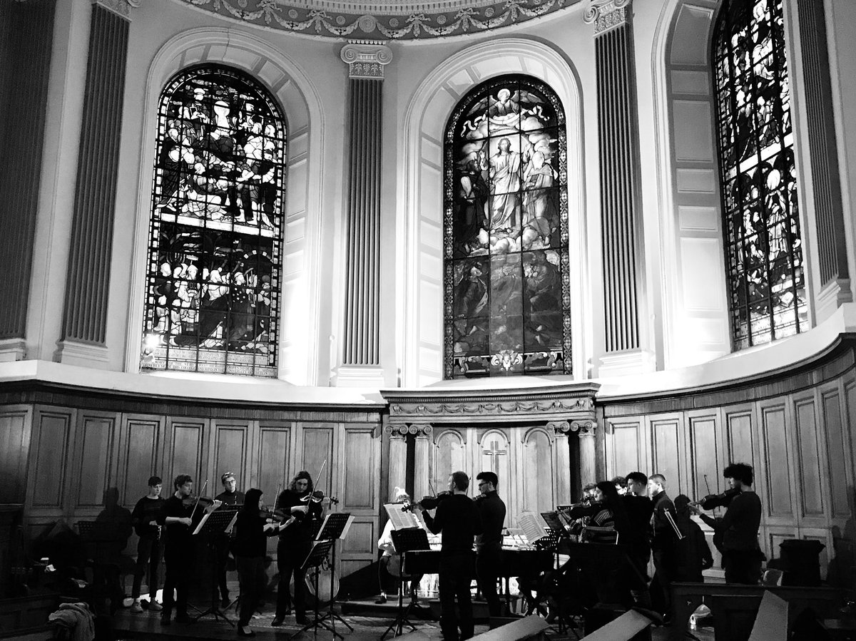 FishambleSinf's tweet photo. TONIGHT - Mozart. Corelli. Marcello. M Haydn. J Bologne Saint-Georges. Directed by Sarah Sew w soloist Victor Koch Jensen. 6pm, @tcddublin chapel. Tickets available: https://t.co/03TmBgPbeT https://t.co/ehpNT6WwmT