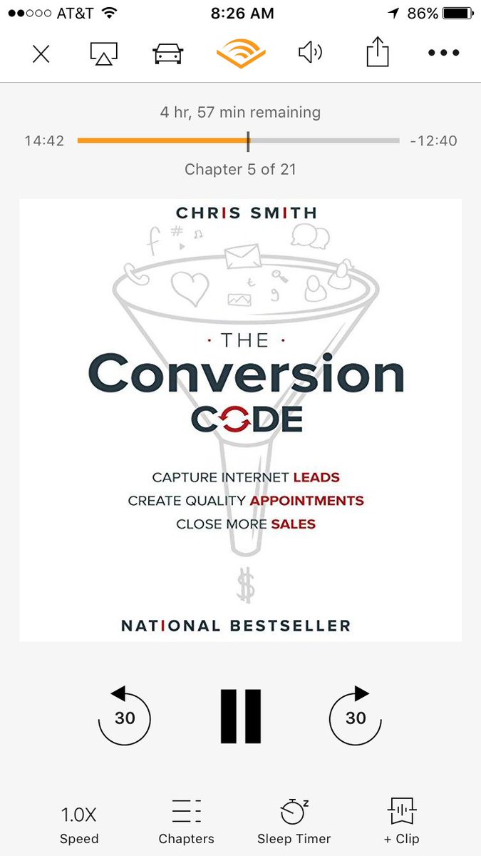 BigChangeMedia's tweet photo. If you're looking to increase leads, appointments, and sales for you and your client's business, (who isn't?) this book is a must read. @Chris_Smth  knocked it out of the park with this one. #conversioncode https://t.co/PL21947EYn
