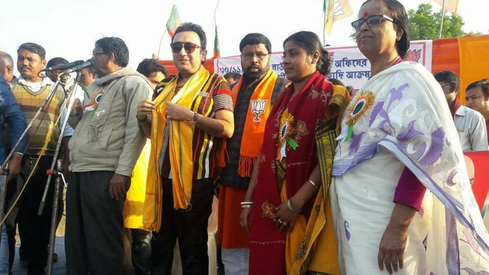 b_rekha1's tweet image. Pratibad sabha at pandabeshwar Bidhan sabha @SuPriyoBabul @me_locket @BJP4Bengal @DilipGhoshBJP