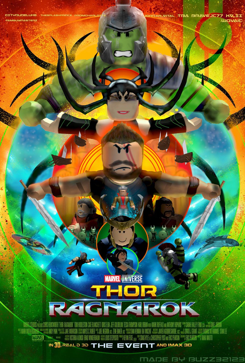 Buzz32123 On Twitter Marvel Universe S Thor Ragnarok Event Is - roblox thor
