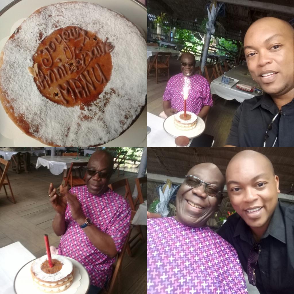 Happy birthday papa Manu Dibango!!!!
Anniversaire surprise!!!! 