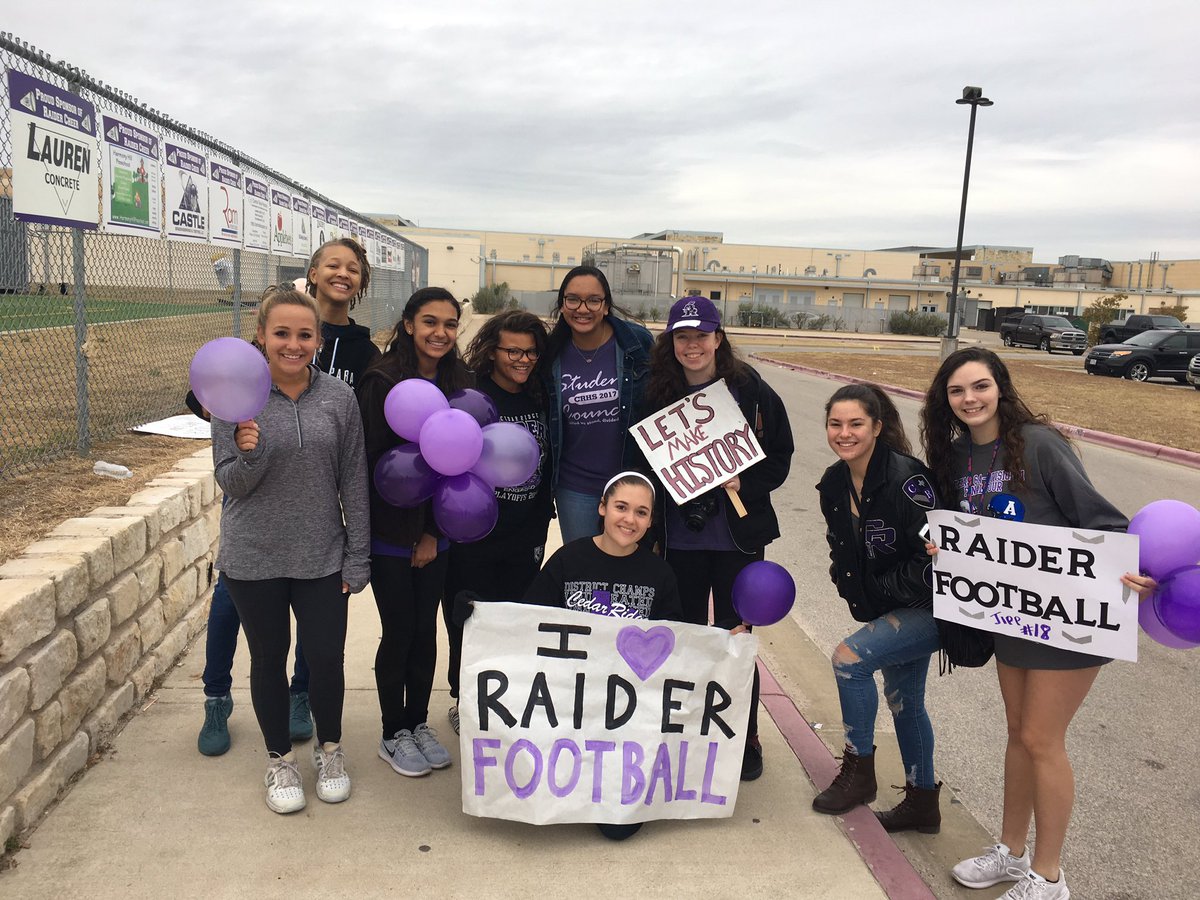 Good luck Raiders!! Bring us back a win! #WeAreCR