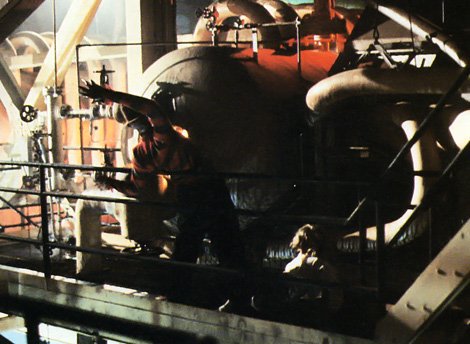 Even this uber-Nightmare fan is unsure of which entry this stems from. I want to say Freddy's Revenge? What do you say, Fred Heads?