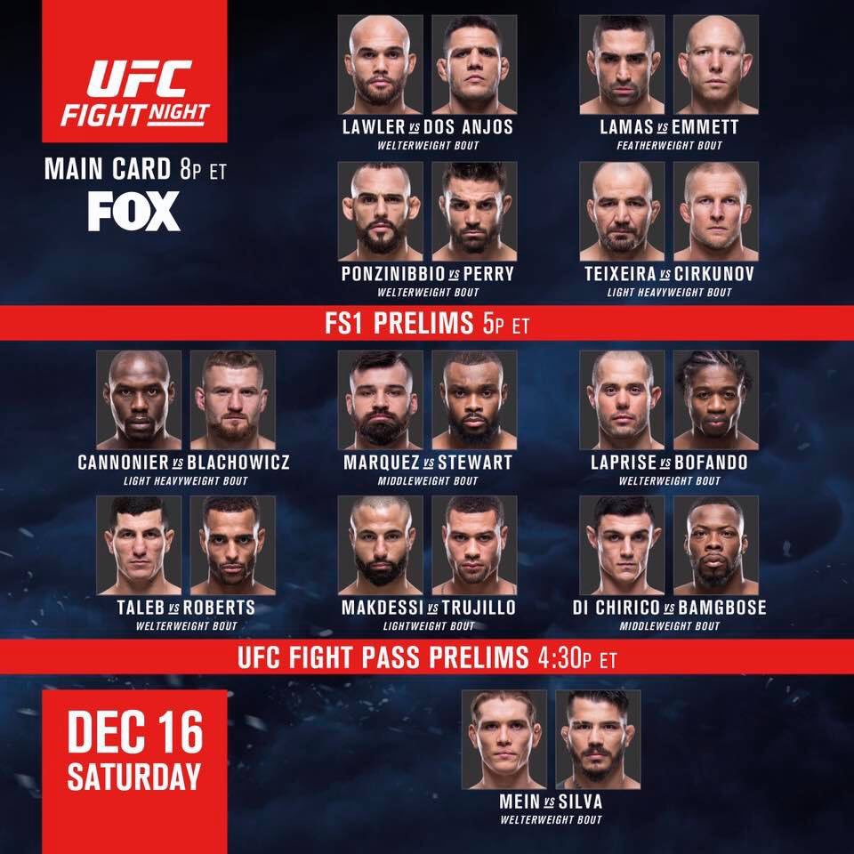 UFCGYMLOMBARD's tweet photo. FIGHT DAY ! ! !  #UFCWinnipeg https://t.co/97m5qtiRPp