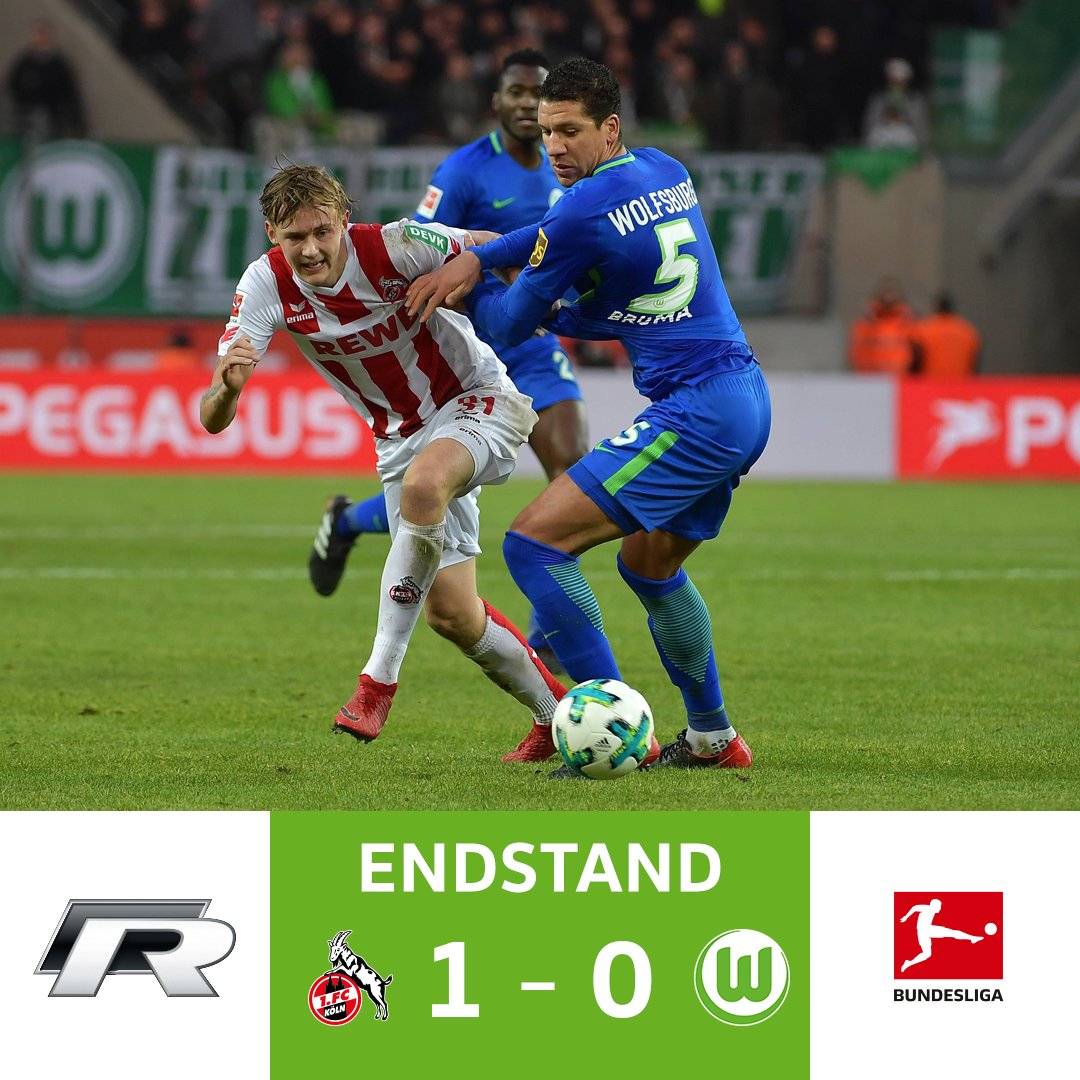 VfL_Wolfsburg's tweet photo. Schluss. #KOEWOB https://t.co/J9CidjQ7wj
