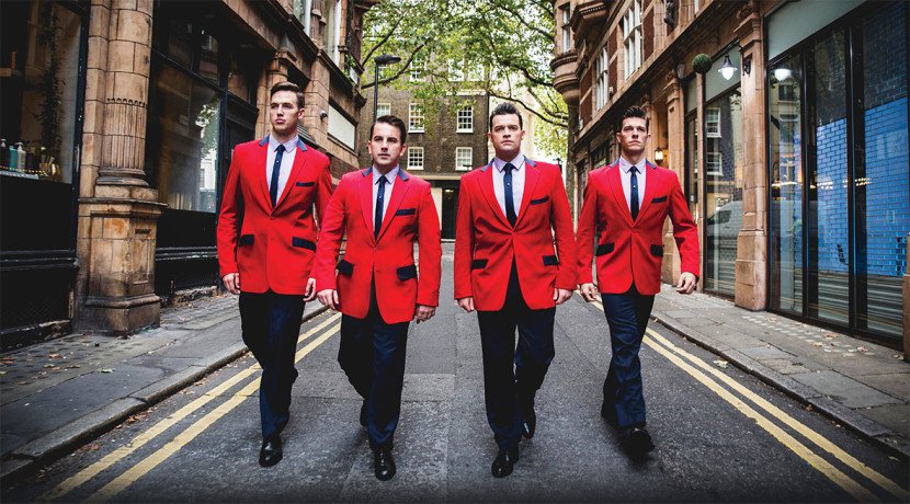 StageTalkUK's tweet photo. OPENS tonight: the new tour of @JerseyBoysUK at @newalextheatre with @michaelwatson22, @SimonBailey1210, @Declan_Egan1 and @TheGriffmiester - the tour is currently booking until March 2019.
https://t.co/5QOwHKveTD https://t.co/7F4SPrfeGU