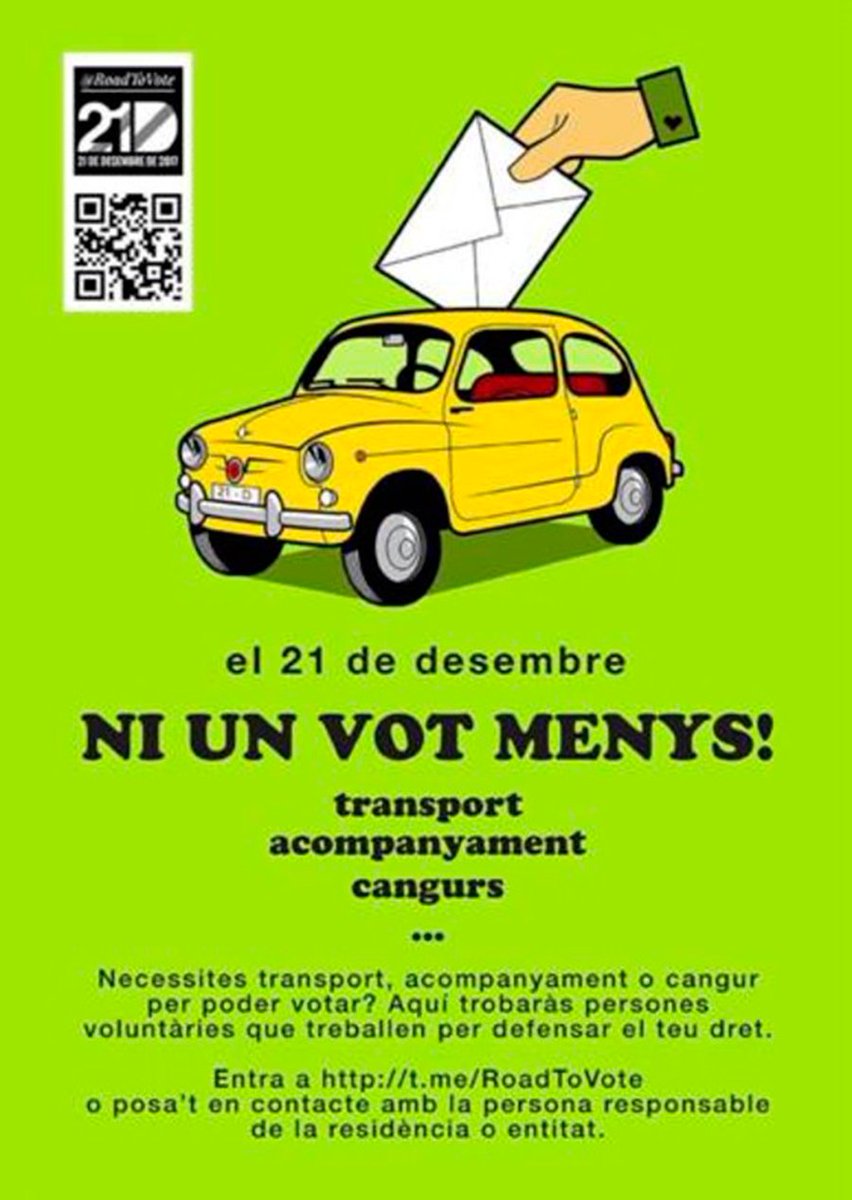 MediterraneoDGT's tweet photo. #UberCat Si se eres indepe, te llevarán en coche y te pondrán canguro gratis para ir votar el #21D https://t.co/rsGW1J6Rat #Cataluña https://t.co/7tisgRMpGI