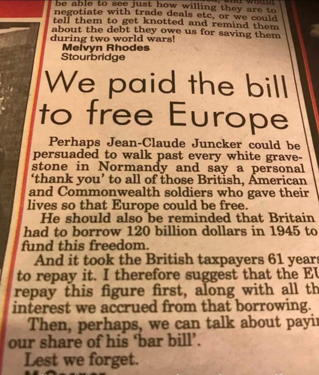 Well said!