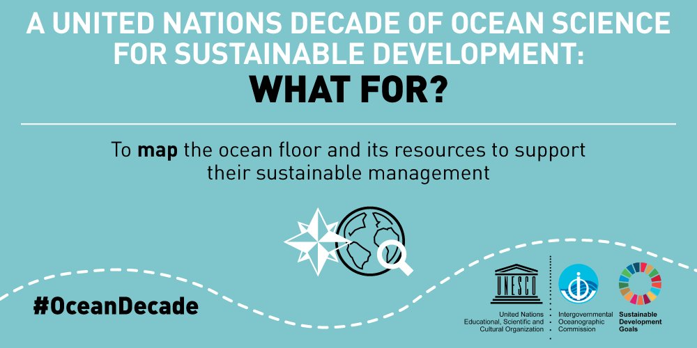 Ioc Unesco On Twitter Mapping The Ocean Floor Is Key To Plan