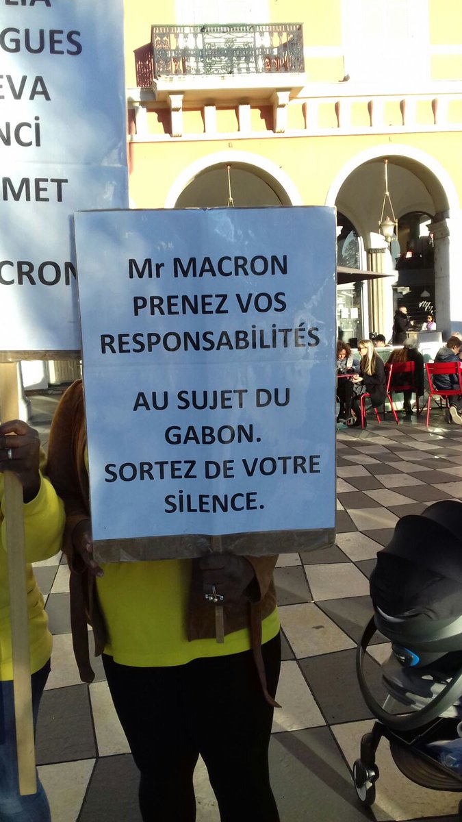 WirFuerGabun's tweet photo. 🇬🇦🚀🇬🇦🚀🇬🇦🚀🇬🇦🚀🇬🇦
The #Gabonese resistance is mobilized
this saturday 16 december 2017:

👉 #NICE

Come many!
#WeDoNotLetAnything

🇬🇦🚀🇬🇦🚀🇬🇦🚀🇬🇦🚀🇬🇦 https://t.co/QWg0g9lX1j