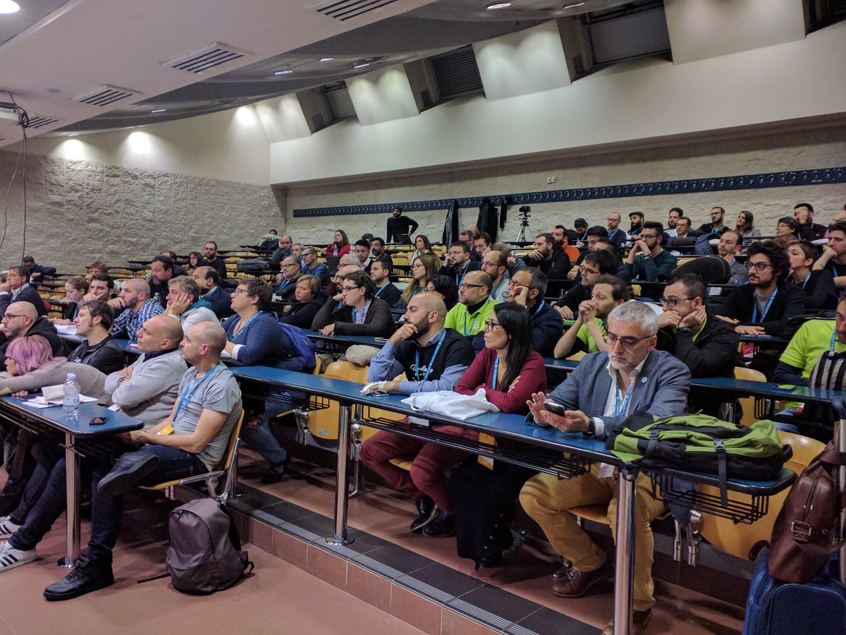 Instancabili al #wcrm <a href="/WordCampRM/">WordCamp Roma</a>