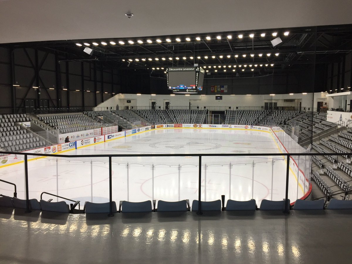 Ready to play some hockey in Edmundston NB  in a new beautiful arena