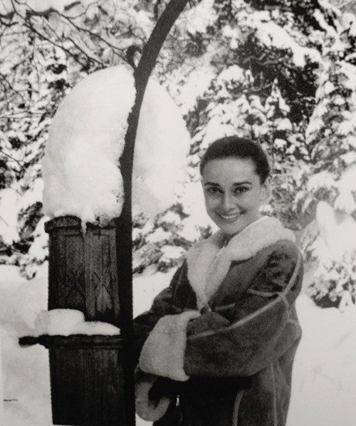 SoAudreyHepburn's tweet photo. Audrey Hepburn photographed in St. Moritz, 1958 https://t.co/ONTWZ2E20e