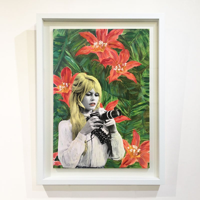 RedHouseGallery's tweet photo. We are delighted to present Captured For Eternity the brand new series by @TJBCollage.

https://t.co/3LFLQTT11P

#BrigitteBardot #Art #ContemporaryArt #PopArt #Collage #AnalogueCollage #Painting #Exhibition https://t.co/N1zheMBK2j