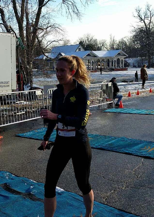 Thanks to Jim Adams and the Celtic Solstice 5 Miler for an awesome race today! First race back post-CIM, not bad - 2nd lady in 28:57. <a href="/runinrabbit/">rabbit</a> <a href="/GBTCrunning/">Greater Boston Track Club</a> #celticsolstice #winterrunning