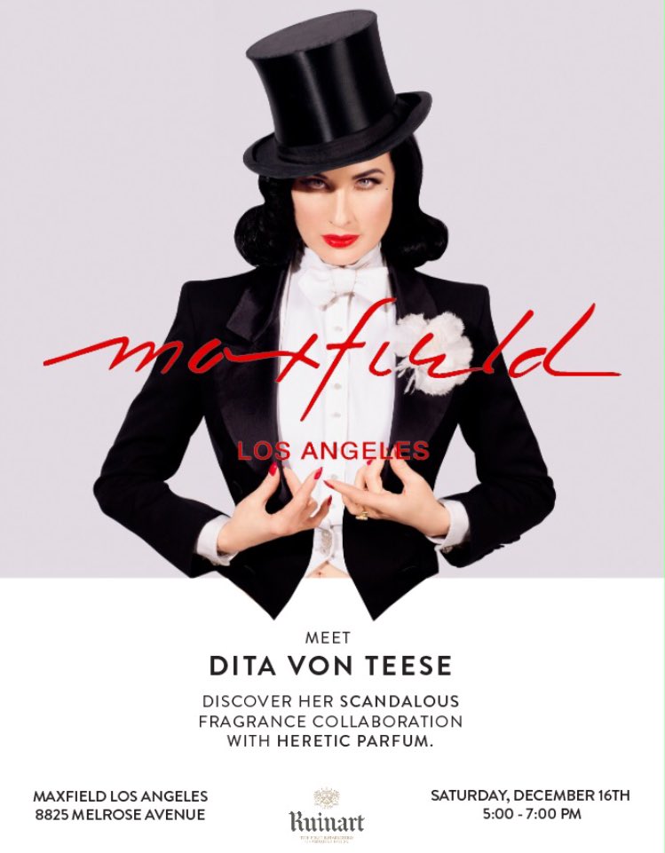 Lengtegraad Umeki vredig Dita Von Teese on Twitter: "This evening in Los Angeles...  https://t.co/WPbmPSzpgZ" / Twitter