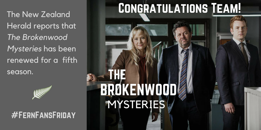 larrydarter's tweet photo. Congrats to @FernSutherland and the team - The Brokenwood Mysteries renewed for fifth season #Brokenwood Mysteries #FernFansFriday https://t.co/uaGUw1sza4 https://t.co/CgOIwyCKPR