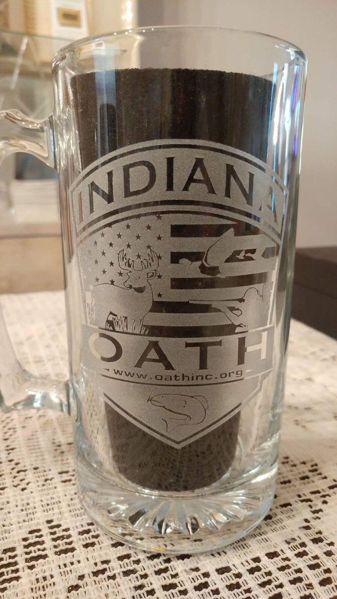 OATHIndiana's tweet photo. I need 12 people to step up and help out OATH Indiana. $25 is the price on these awesome 25oz mugs. Price includes shipping!!! Message or email me eric@oathinc.org 
Only 12 of these available. All proffits help OAHT Indiana with our veterans programs!! https://t.co/br49oGLj80