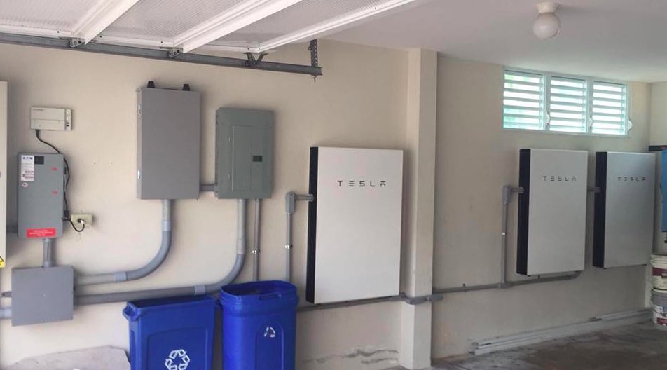 bonnienorman's tweet photo. Friends in Puerto Rico have taken matters into their own hands &amp; gone off grid. #TeslaEnergy #Tesla #Powerwall https://t.co/2F9IWUC1BJ