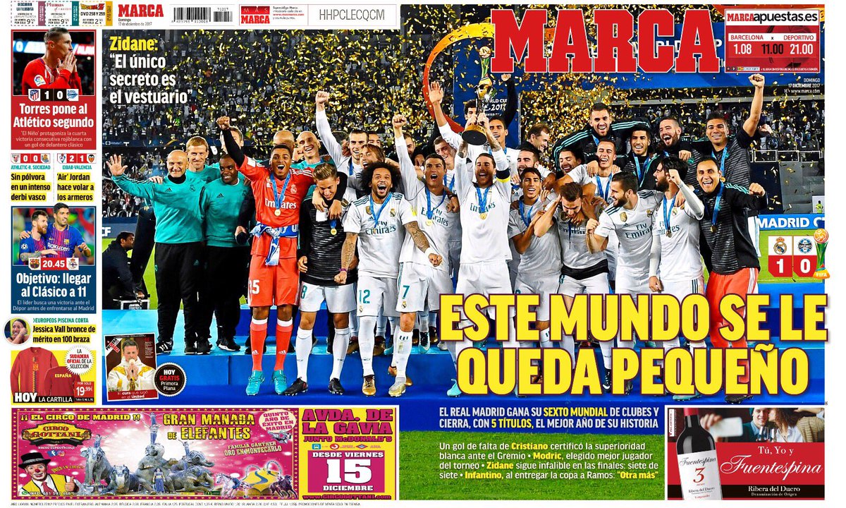 JIGallardo's tweet photo. poRTada de Marca https://t.co/rRTzgvnEgf