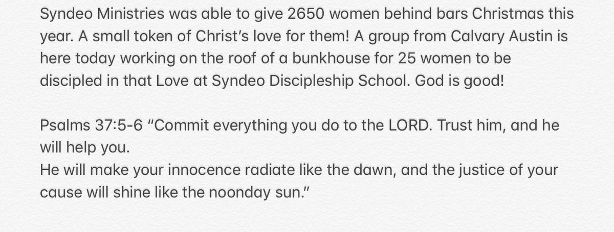 Syndeo Ministries tweet media