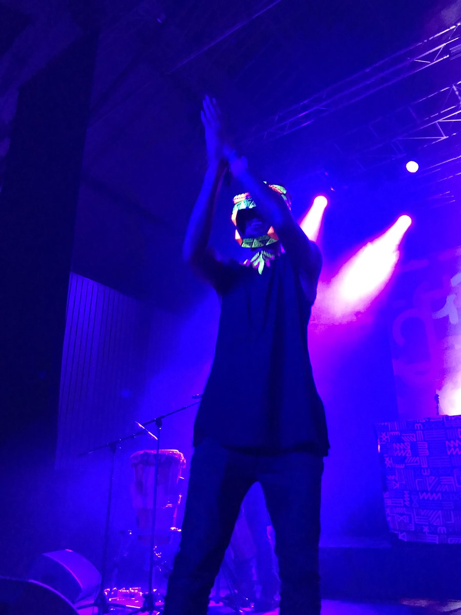 FrCol2017's tweet image. Au tour de @GhettoKumbe d’enflammer  le @104paris #AnneeFranceColombie #FranceColombieLeFinal @ColFra2017