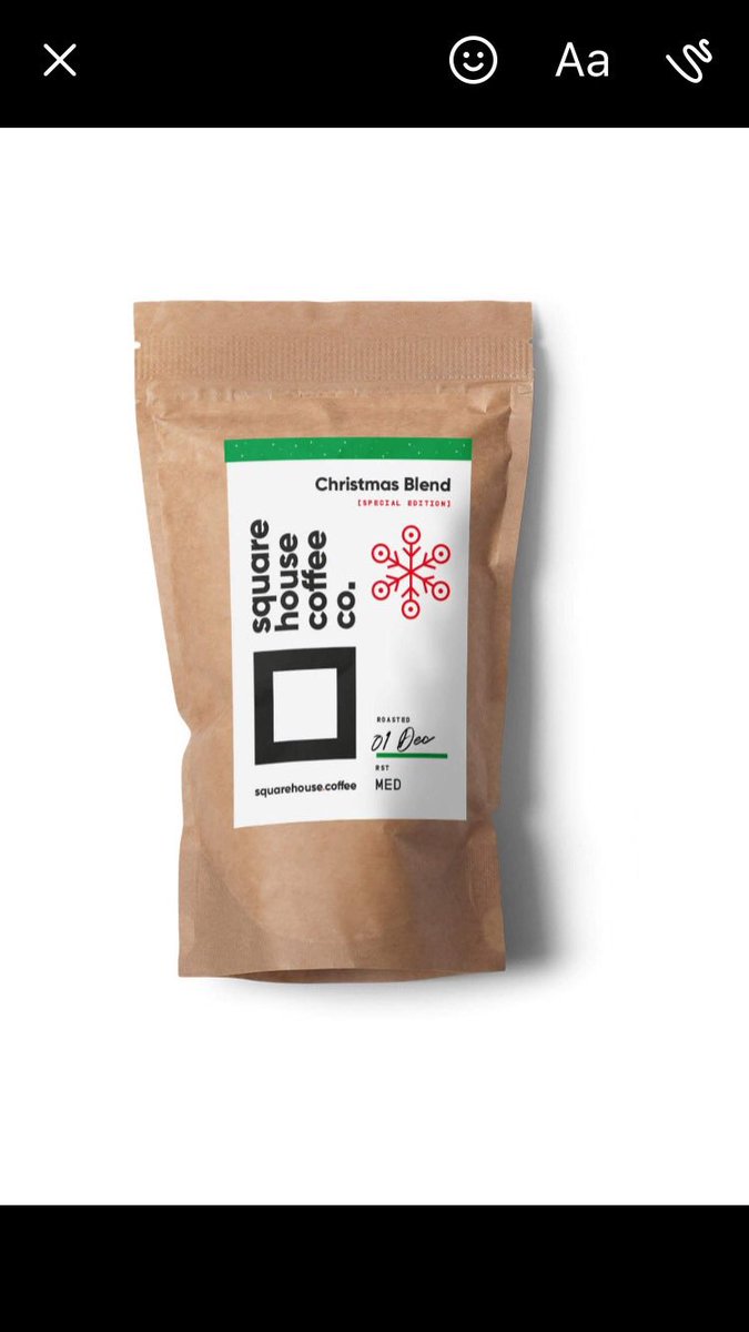 CHRISTMAS BLEND only available for 3 more days. Order from squarehouse.coffee and type in code SQUAREHOUSE10 to get 10% off