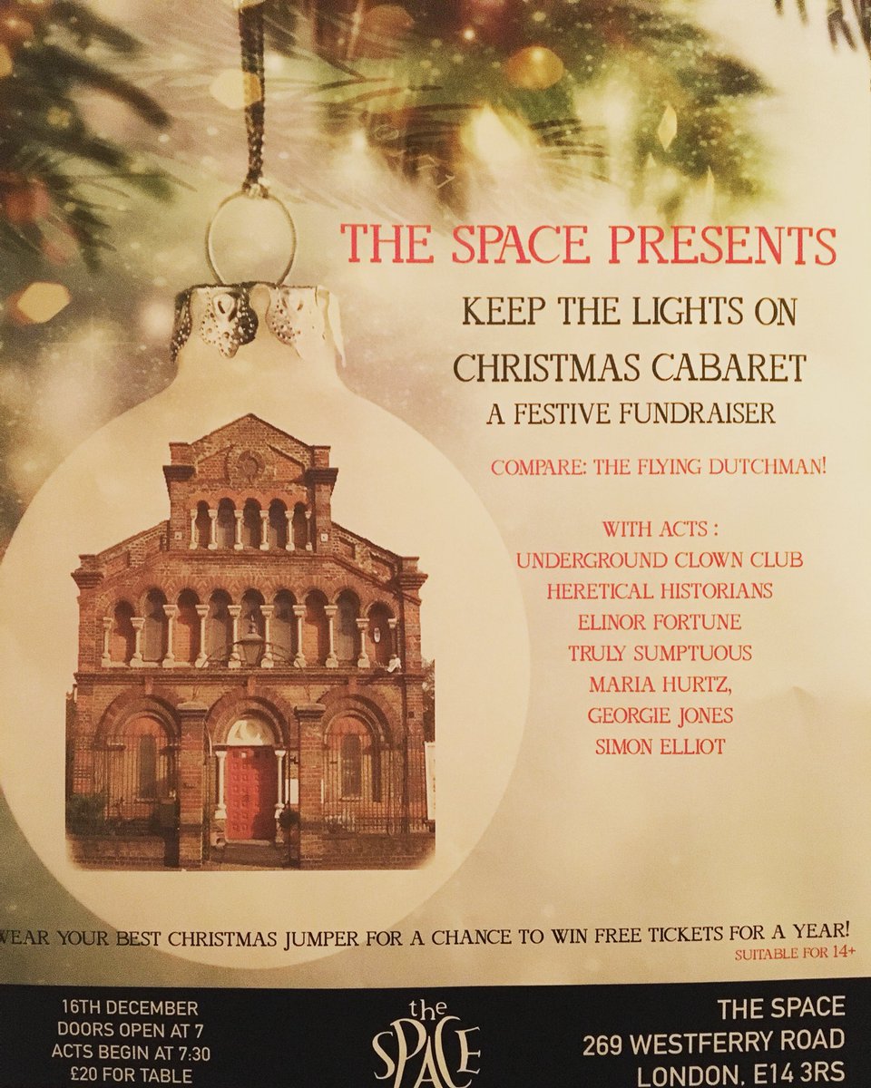 So happy to <a href="/SpaceArtsCentre/">The Space</a> tonight for #KeepTheLightsOn fundraiser - tonight at 7:30pm!