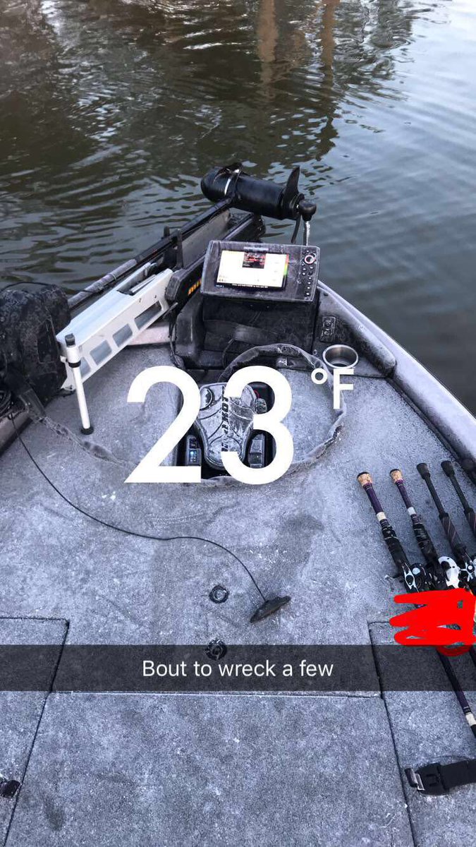 SpainParkFishes's tweet photo. Arctic temps don’t deter our anglers! Live weigh-in via #asabfa #SPFT #spainpark #highschoolbassfishing #rainsnowsleethail #loganmartin https://t.co/n5N2XdLk5m
