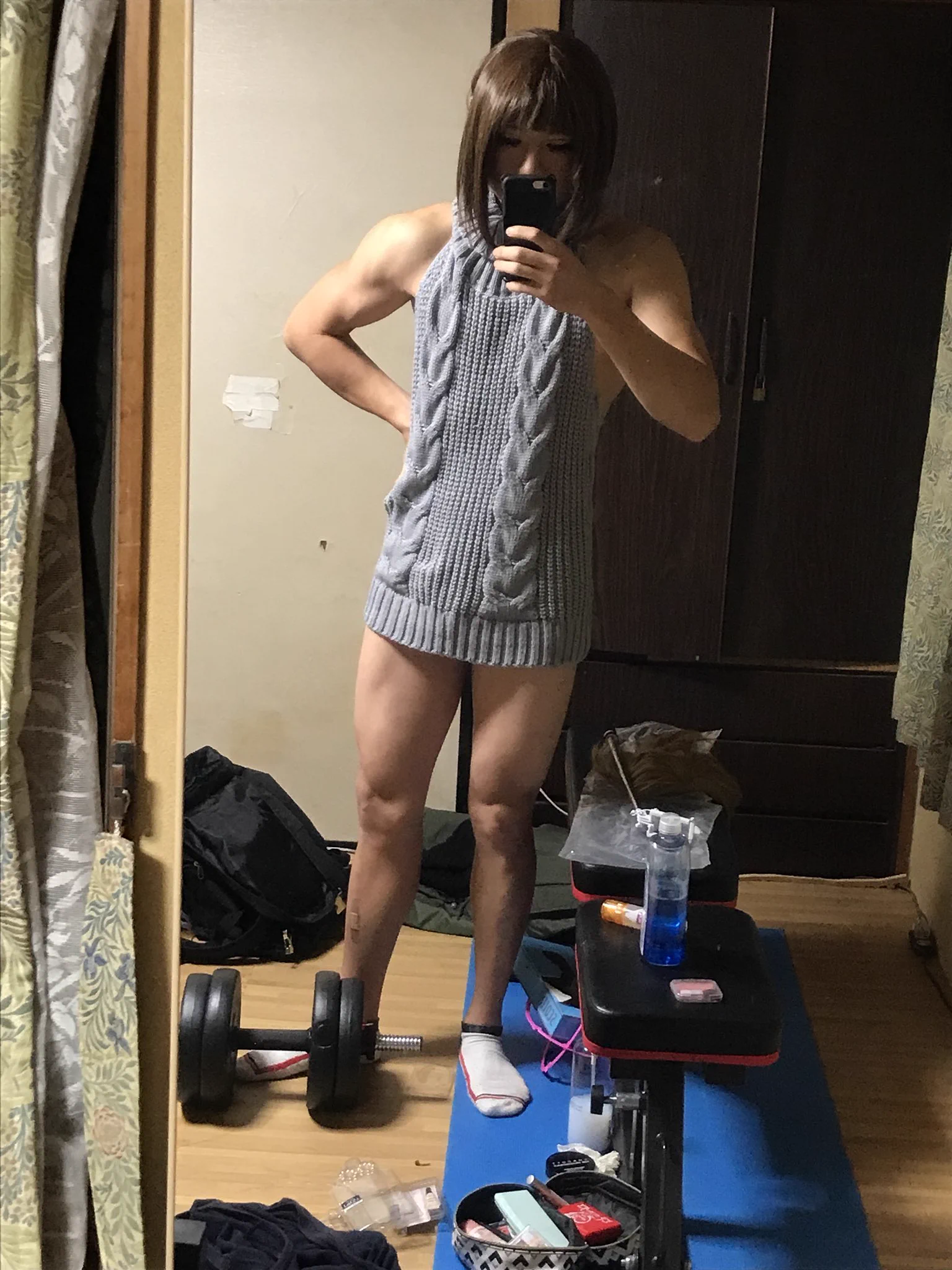 物理的にかよｗ童貞を殺すセーターを着た女装男子の破壊力がハンパない件ｗｗｗ