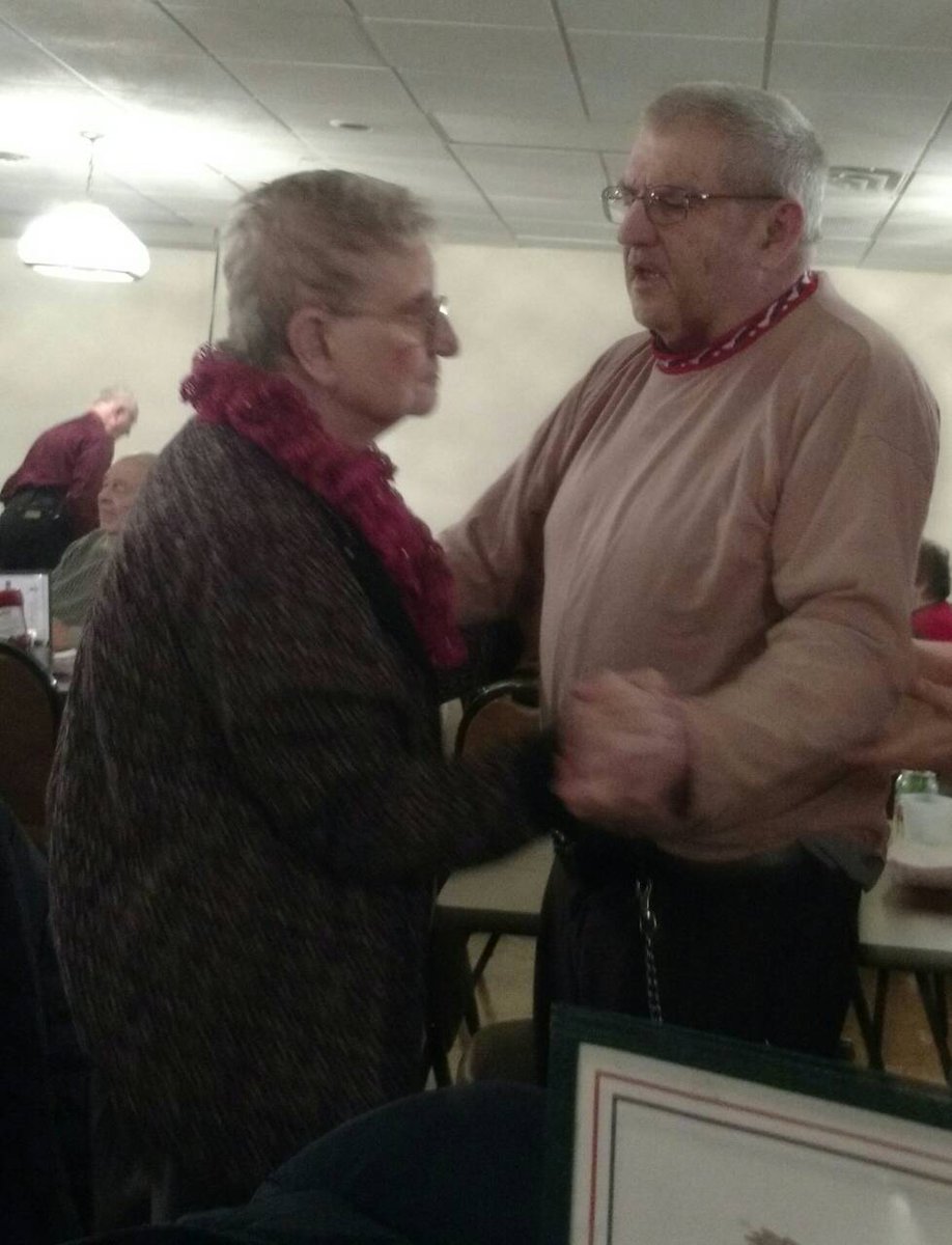 We went to the Eagles for lunch and a dance. We had sooo much fun!