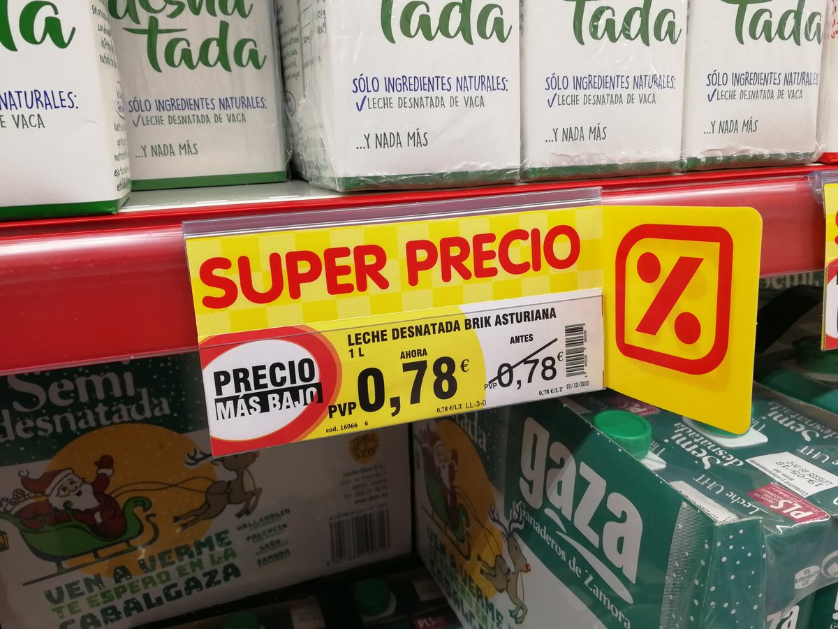 alvaroglezes's tweet photo. Las ofertas del @DiaSupermercado son la #Leche #zamora https://t.co/XiYsuzcoXg