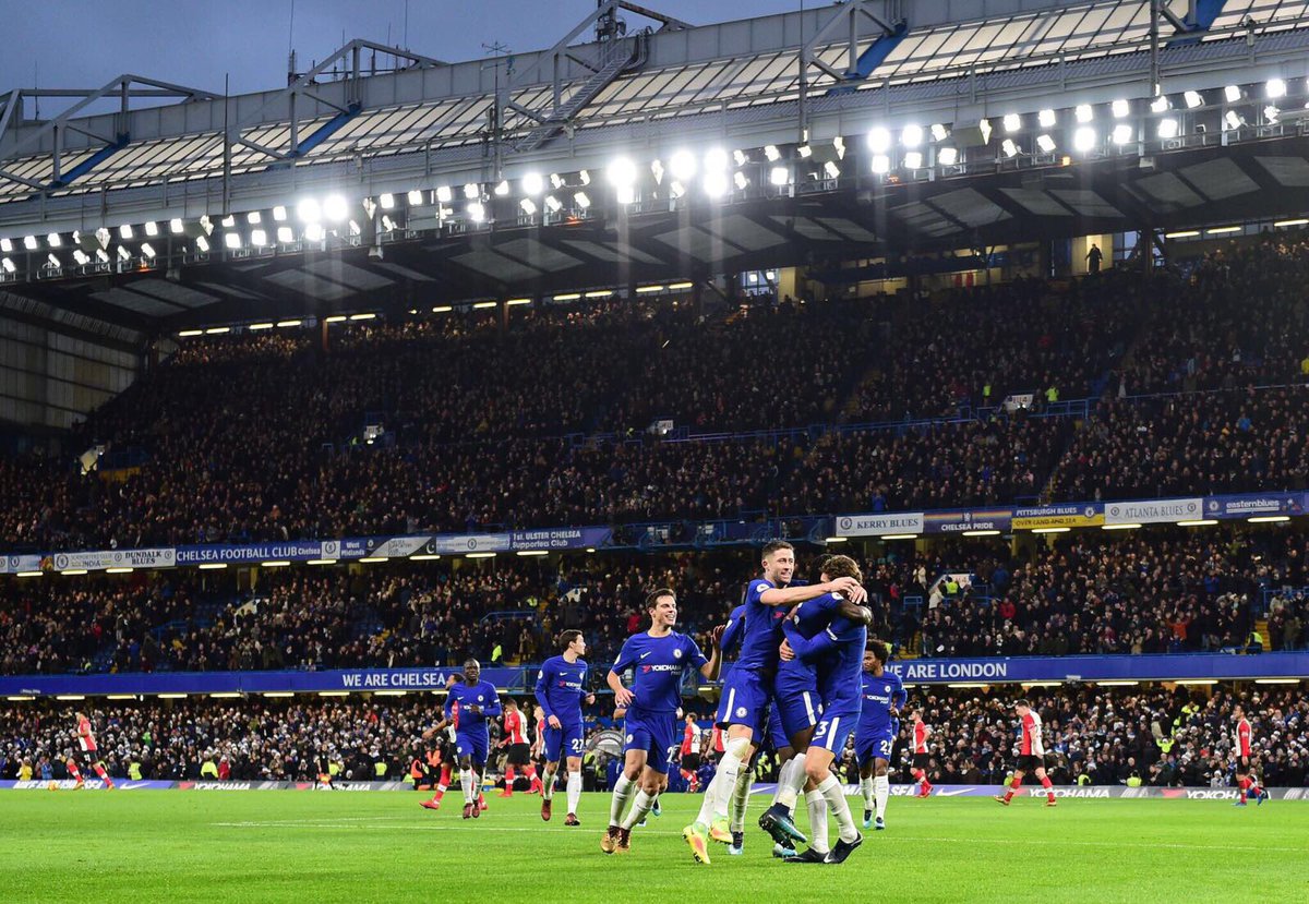 Happy to help the team to get these three important points. Always special to score at the Bridge...💥⚽️ #CHESOU #PL #blues <a href="/ChelseaFC/">Chelsea FC</a>