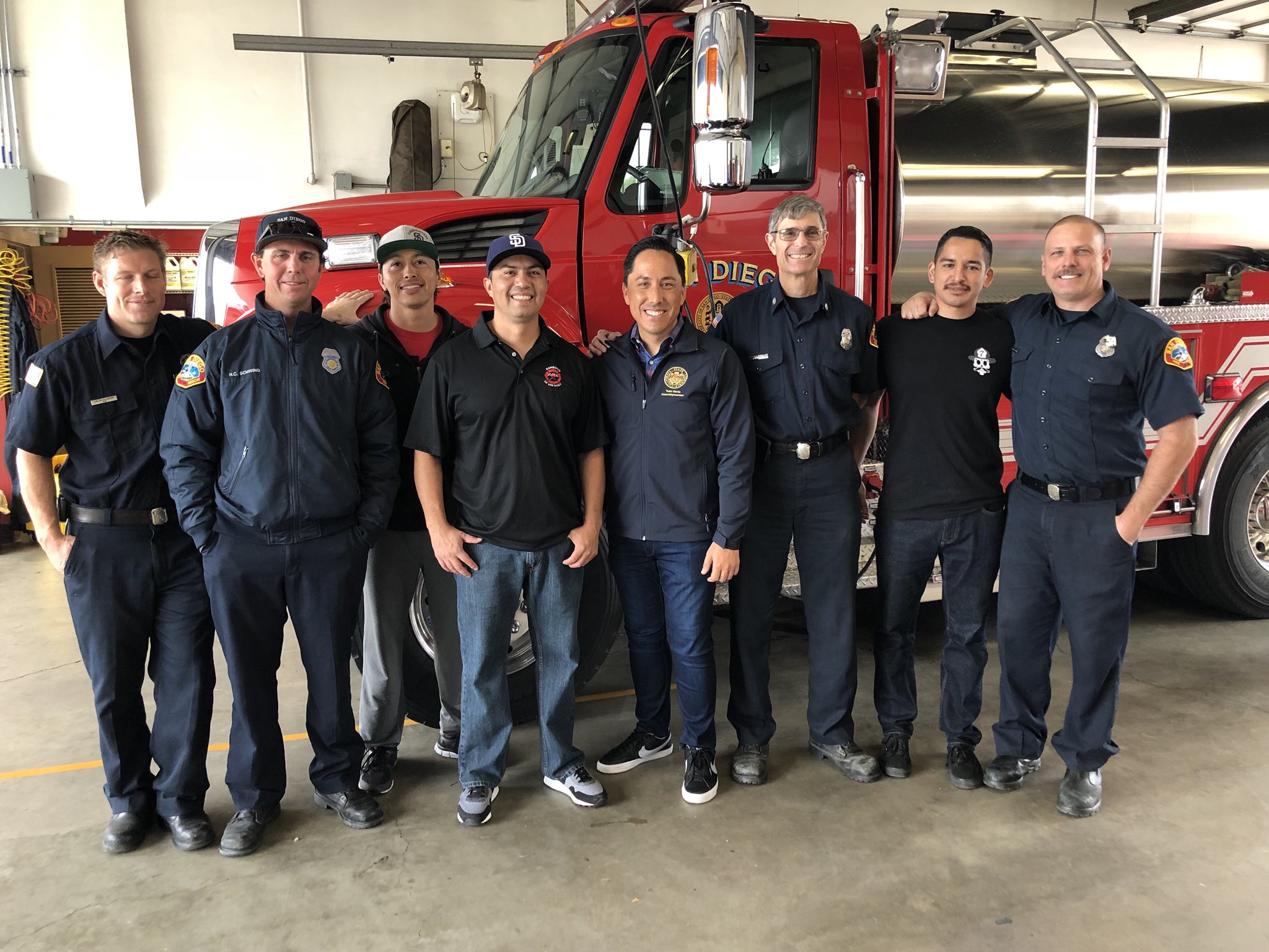 Todd Gloria on Twitter "Firefighters are awesome public servants