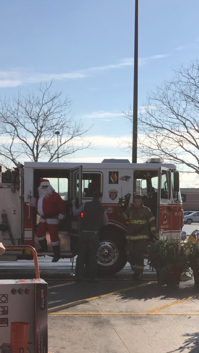 Andy being Santa 🎅