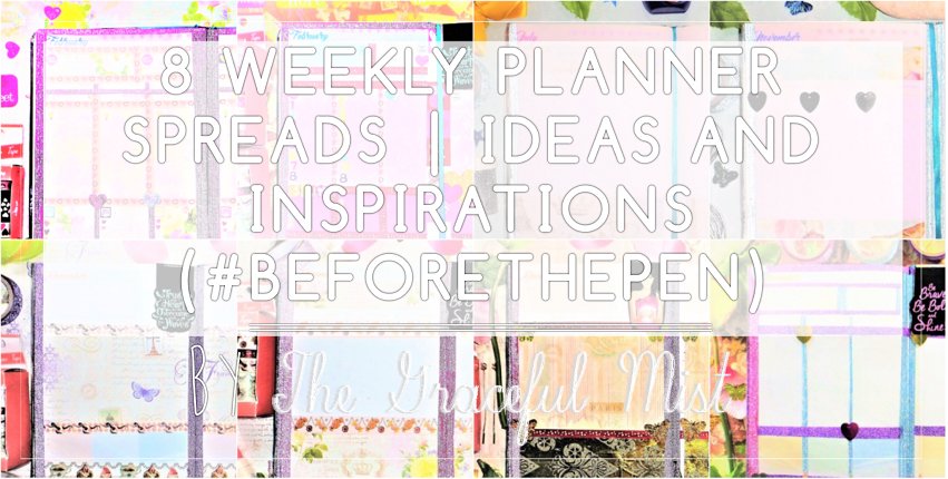8 Weekly Planner Spreads | Ideas and Inspirations for the 2017 & 2018 Belle De Jour Power Planners (#BeforethePen)
Read: TheGracefulMist.com/2017/12/8-Week… @BDJBuzz #BDJPlanner2017 #BDJPlannerLove #BellaSpotted #Planner #PlannerCommunity #PlannerGirl #PlannerLove #PlannerNerd #PlannerSpread