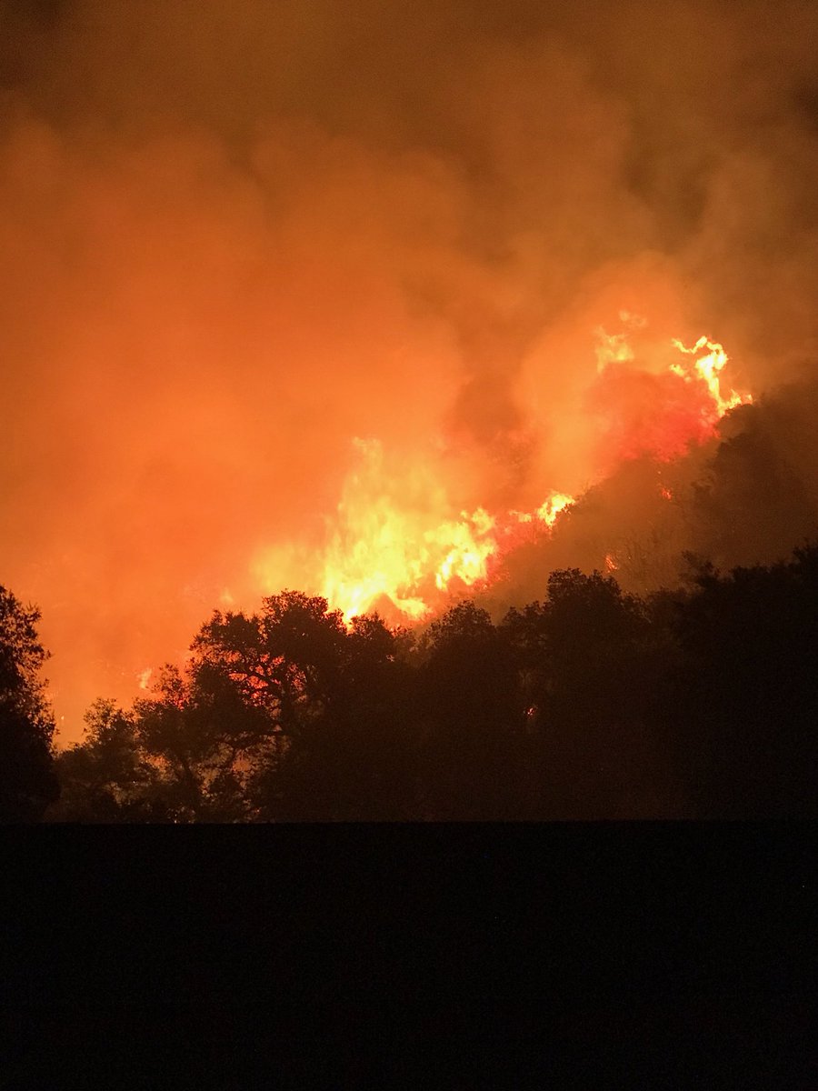 Securityfire1's tweet photo. Some pictures from our crew fighting fires in California. https://t.co/mTs9RodN1w