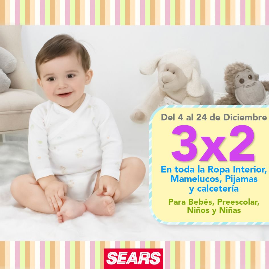 Sears - 30% de descuento en ropa para bebé de la marca Carosello -  LiquidaZona