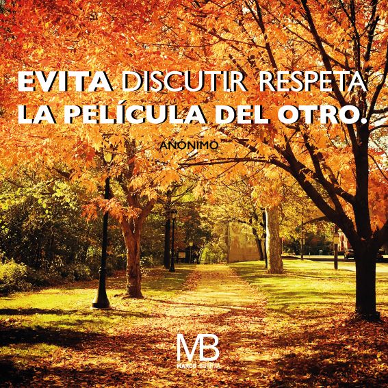 MarcoBeteta's tweet photo. #FraseMB Evita discutir. Respeta la película del otro. Anónimo #ComunidadMB https://t.co/PiWAhUtvvW