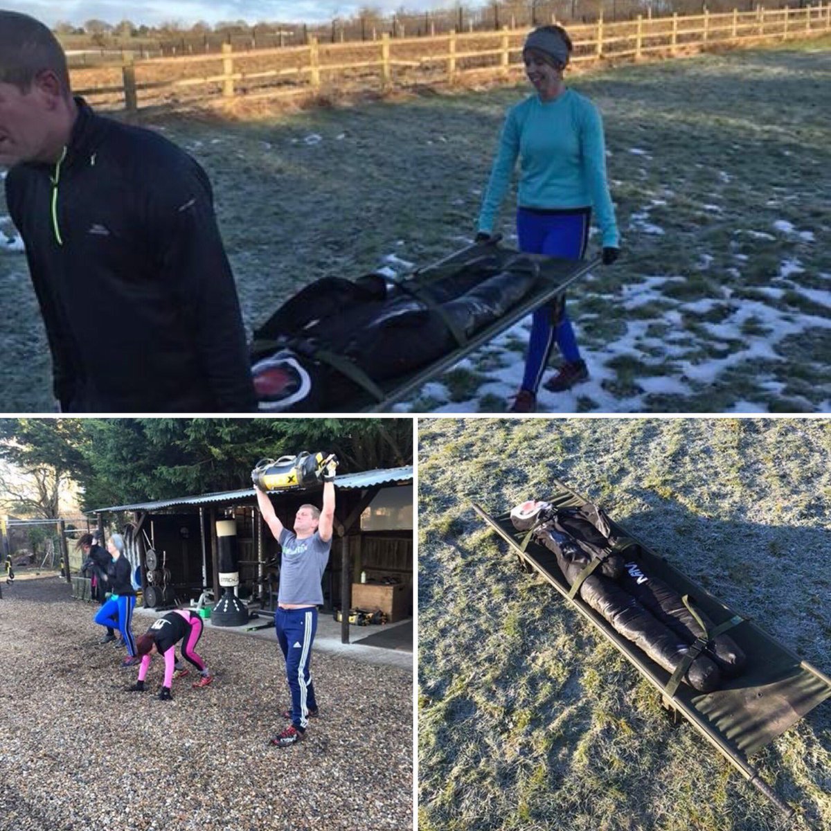 NewsTte's tweet photo. Great session at the #PhysFarm today. A mix up between the #obstacle course and the field. The stretcher will make or break you #bourneend #berko #fitness https://t.co/vpjTzlKaZt