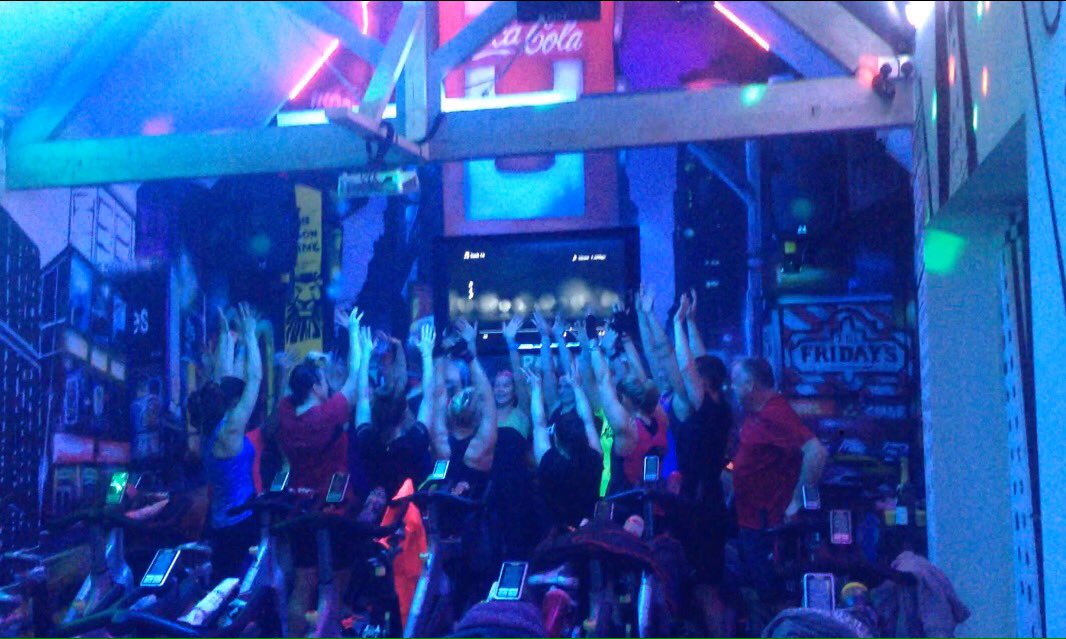 ThePhase2Gym's tweet photo. Spin studio tried and tested!!! Roaring success! #KeepSweatingKeepSmiling π
ππ»π΄π»πͺπ» https://t.co/44AVJXD7ll