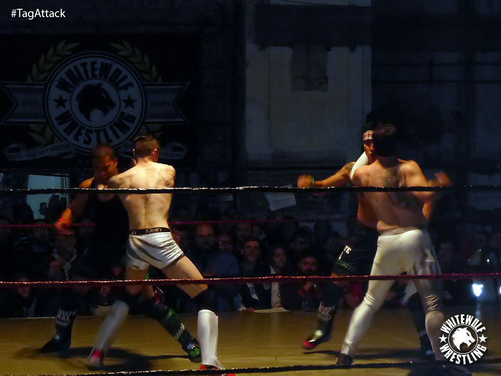 La_tripleW's tweet photo. Latination también supera la cuarta ronda del gauntlet de #TagAttack y se enfrentan a Utopía https://t.co/pDsnASH4QQ