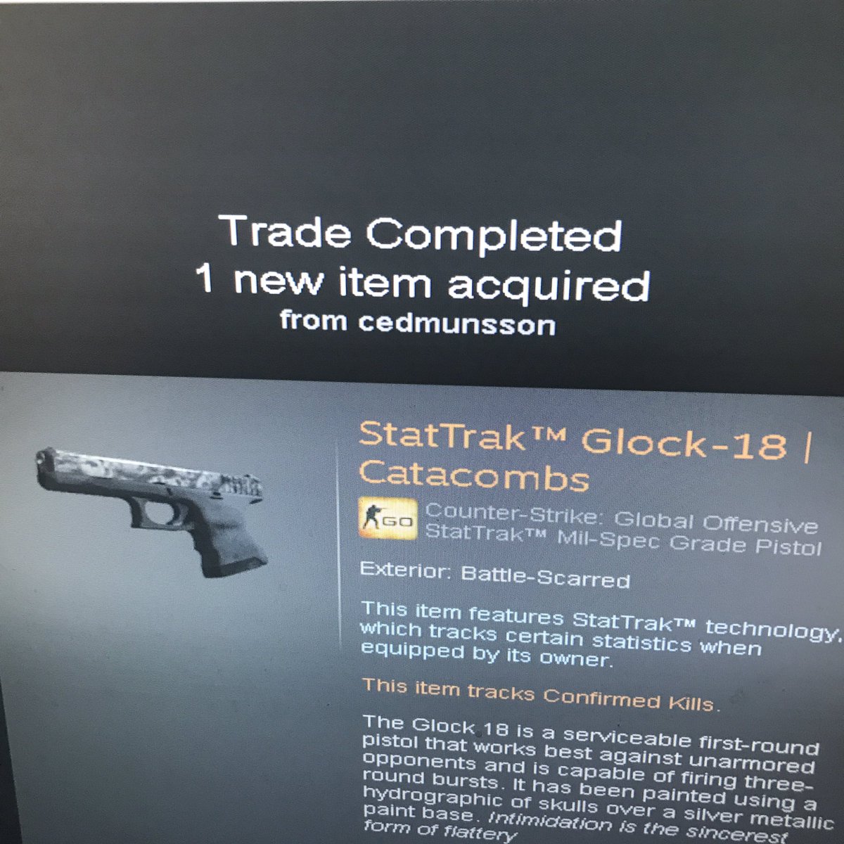 moovhs's tweet photo. TY!!! @OfficialBoltgg I JUST UPGRADED MY SKIN TY SO MUCH https://t.co/5JJpSStQx9