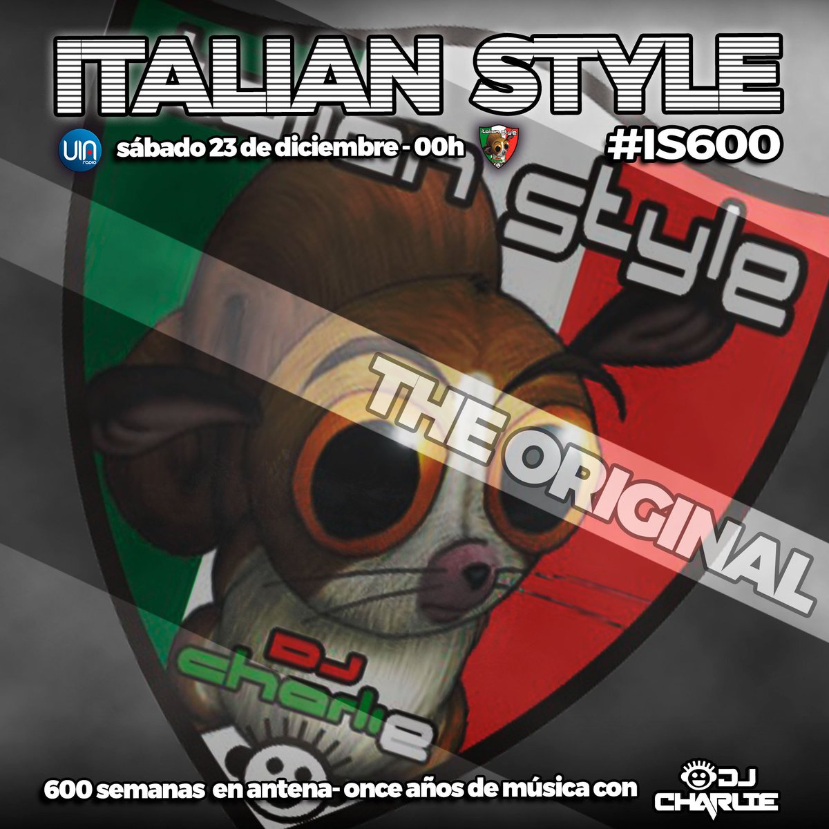 via_radio's tweet photo. ¡No te pierdas la cita de la próxima semana en @via_radio con el ITALIAN STYLE radio show #is600 ! @JackMazzoni @MaBra_DjLhasa @sashofficial @saknoel y muchos más con @djcharliestyle en un programa especial :) https://t.co/7akPjHng6K